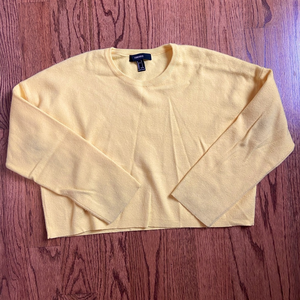 Cropped F21 Sweater